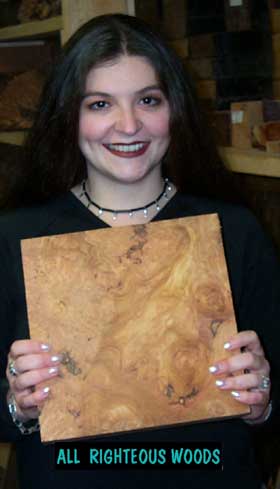Makamong Burl - Afzelia :)=